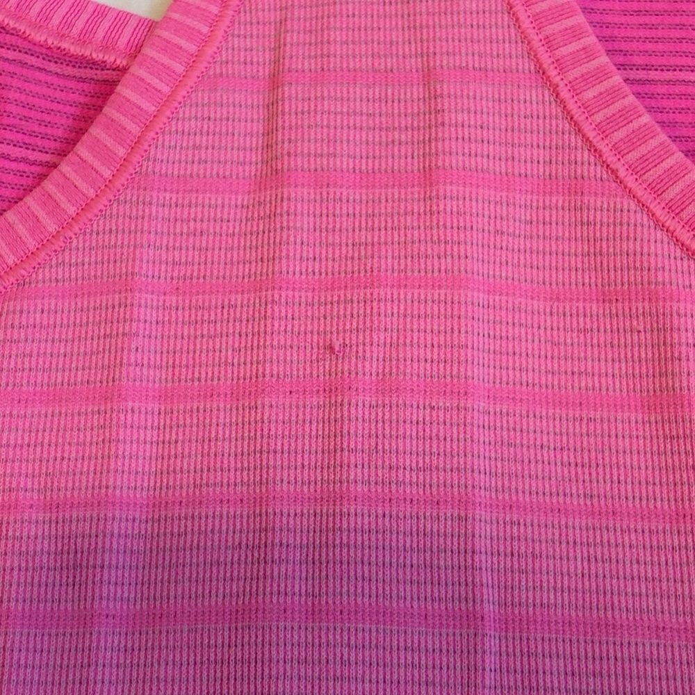 Lululemon Pink Racerback Performance Tank Top - Picture 3 of 4